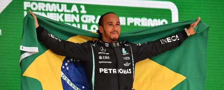 Hamilton vencedor en el GP de Brasil
