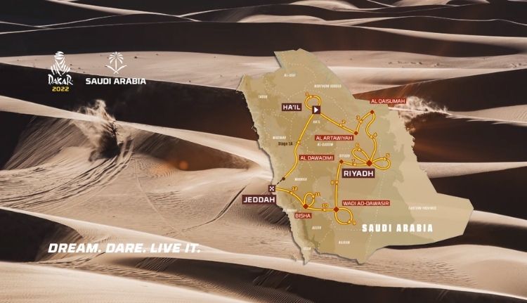 Etapas Dakar 2022
