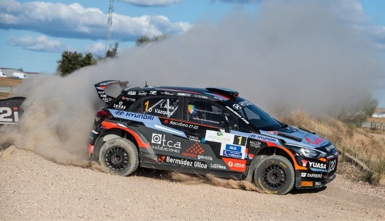 Iván Áres a por la Copa de Rallyes de Tierra en León