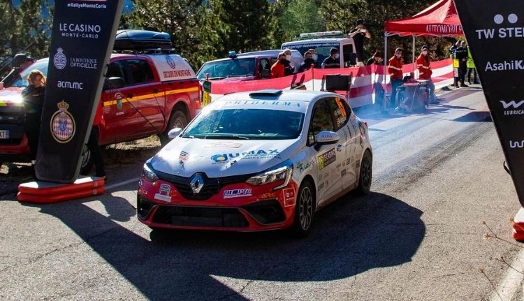 Esteban Vallín WRC Monte-Carlo 2022