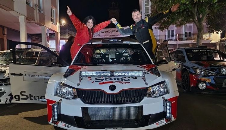 Victoria de Jorge Pérez Oliveira en el 1º Rallye de La Mencía