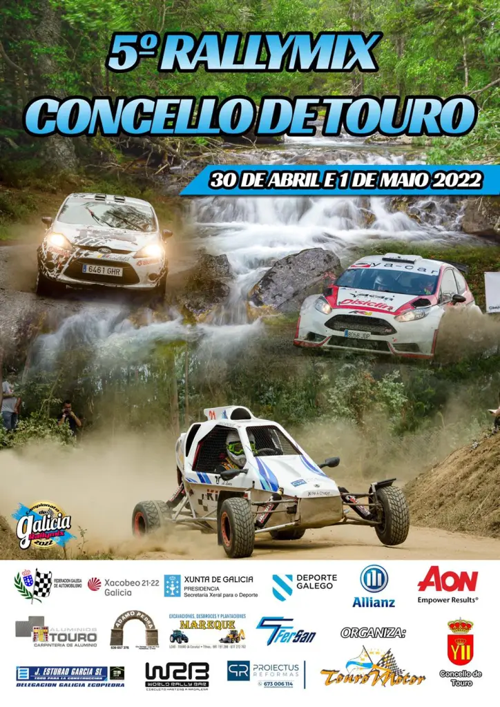 Cartel 5º Rallymix de Touro