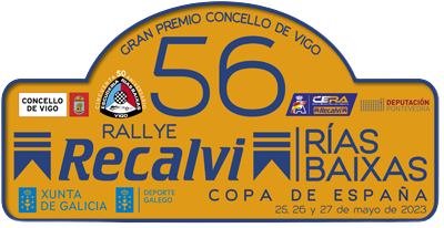 Placa 56 Rallye Recalvi Rías Baixas