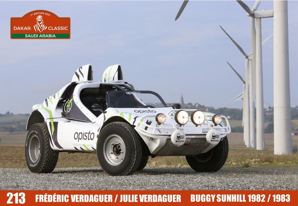 213 Buggy Sunhill 1982 Dakar Classic