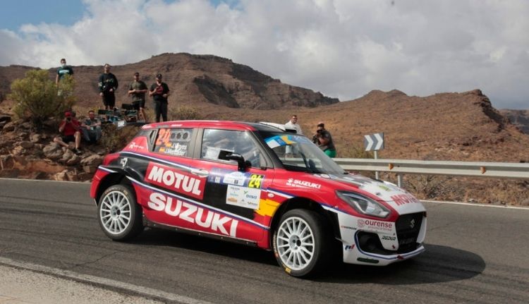 Javier Pardo ganador ERC2 en el Rally Islas Canarias