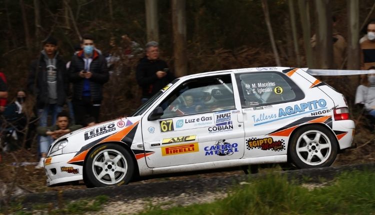 Marcos Maceiras emocionante Copa AMF en el Rallye A Coruña