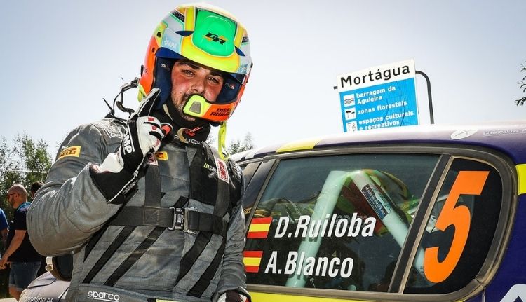Victoria de Diego Ruiloba y Andrés Blanco en Mortágua y lídereso de la Peugeot Rally Cup Ibérica